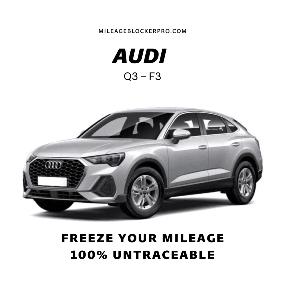 Audi Q3 F3 Mileage Blocker