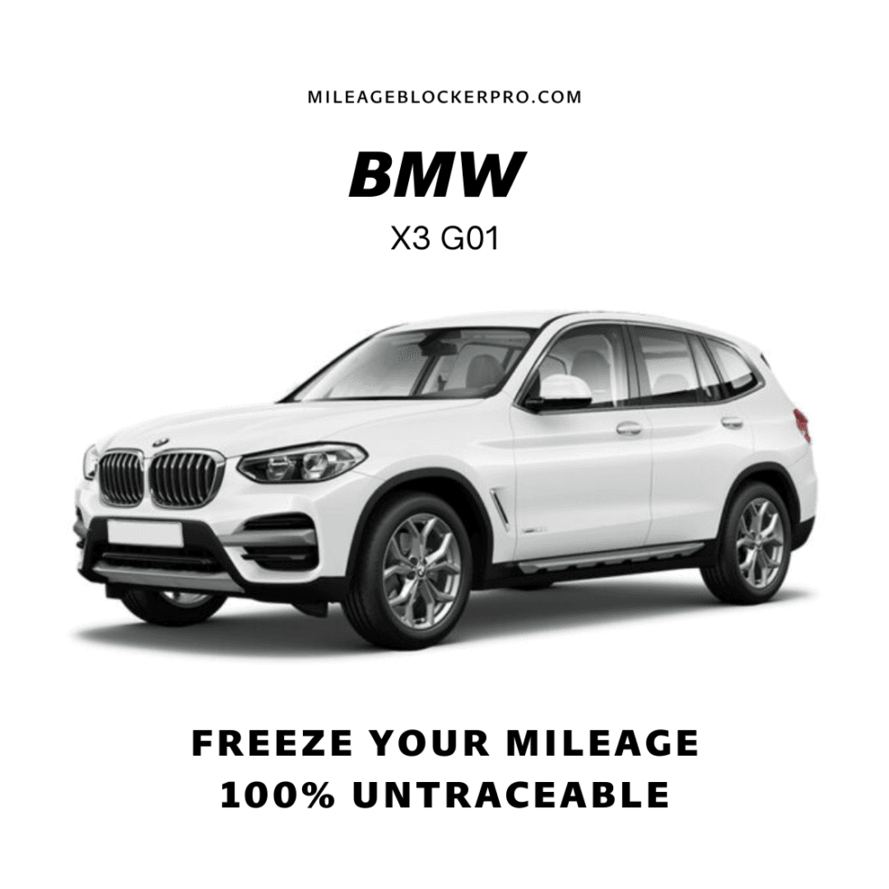 BMW X3 G01 Mileage Blocker