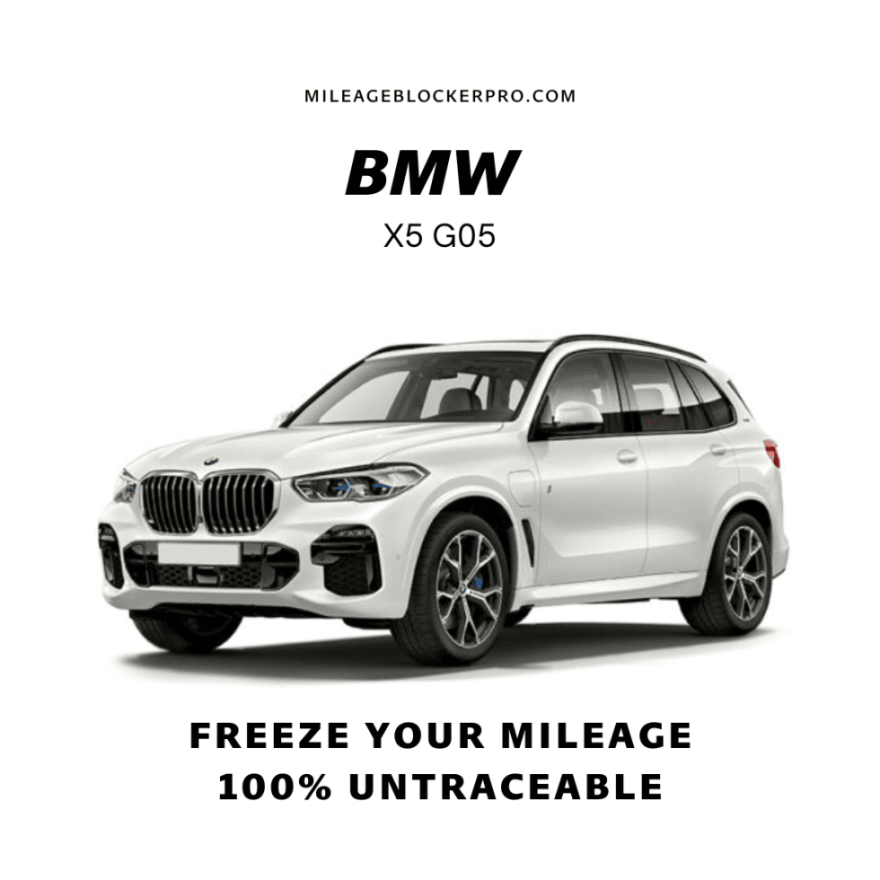 BMW X5 G05 Mileage Blocker