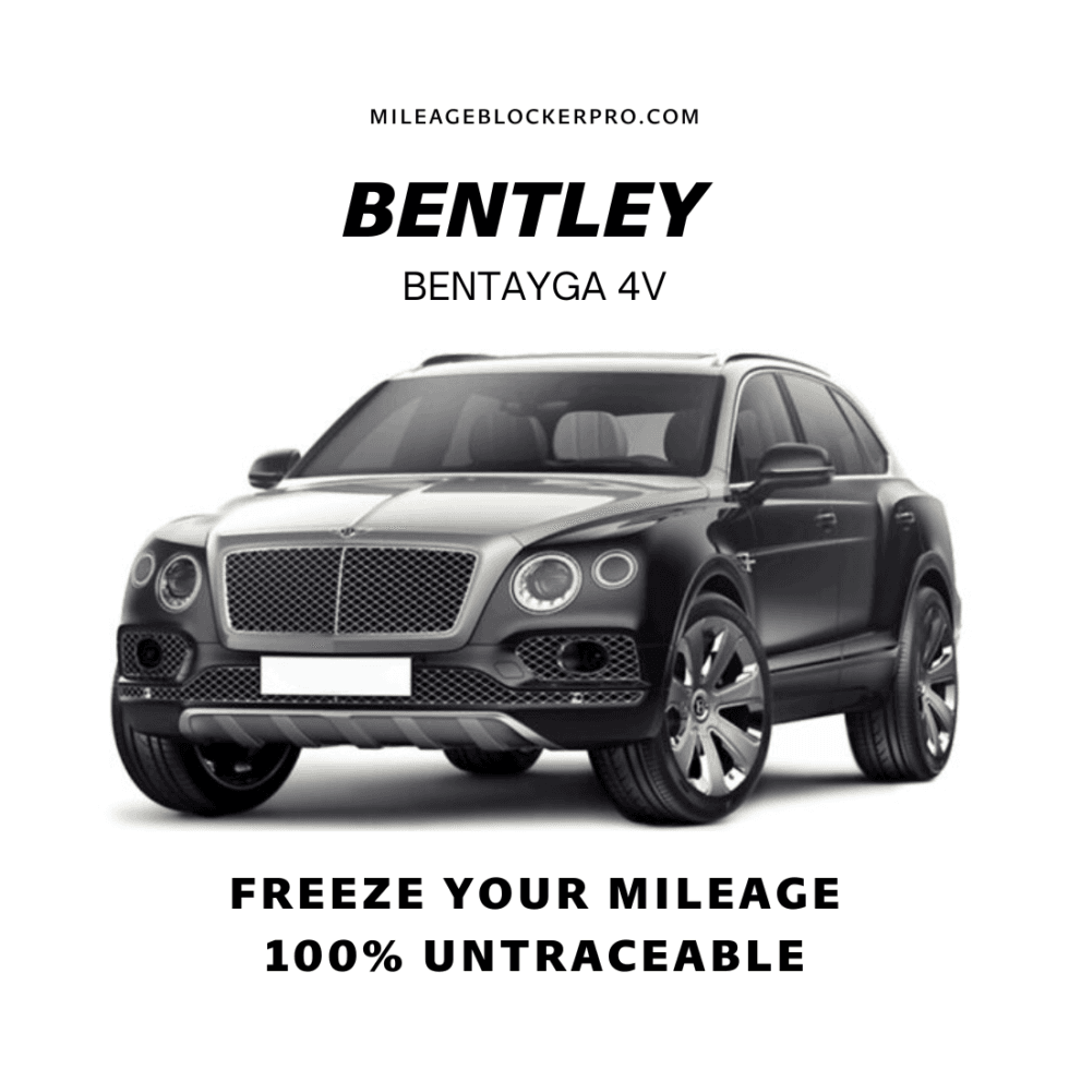 Bentley Bentayga 4V Mileage Blocker Stopper Canbus Filter