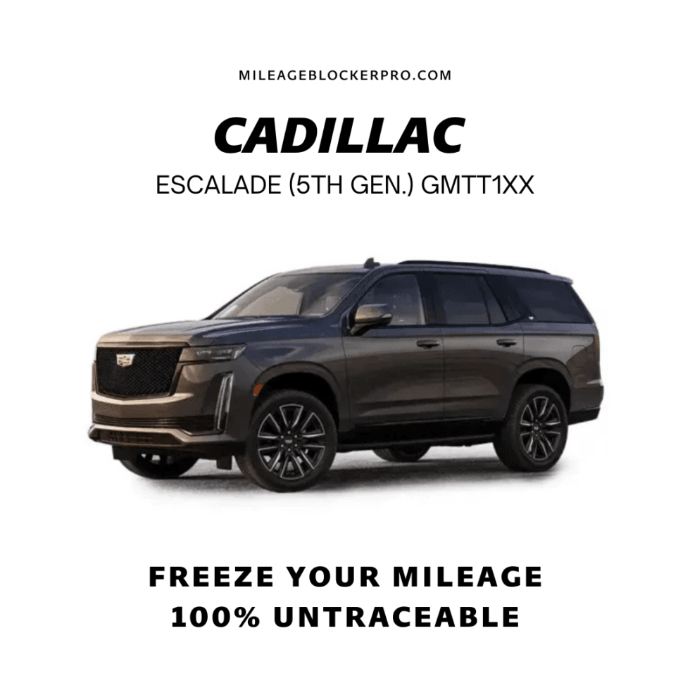 Cadillac Escalade (5th GEN.) GMTT1XX Mileage Blocker