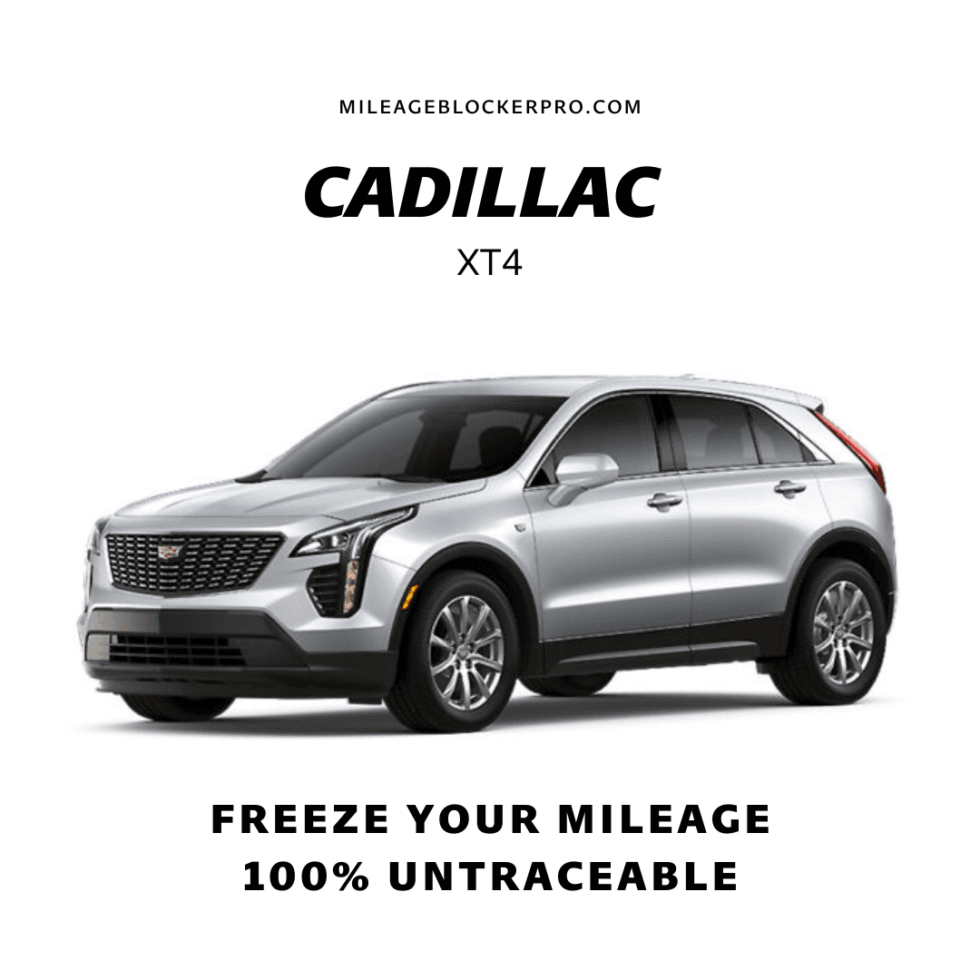 Cadillac XT4 Mileage Blocker