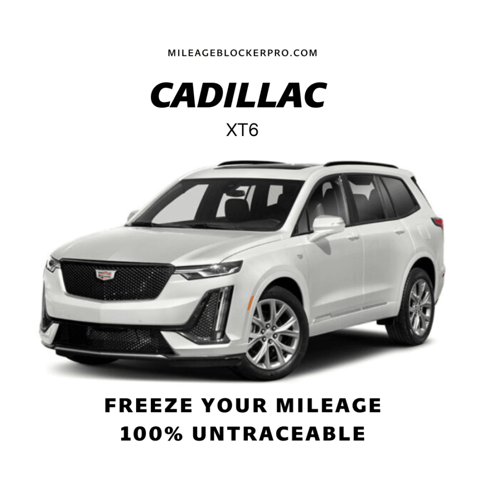 Cadillac XT6 Mileage Blocker