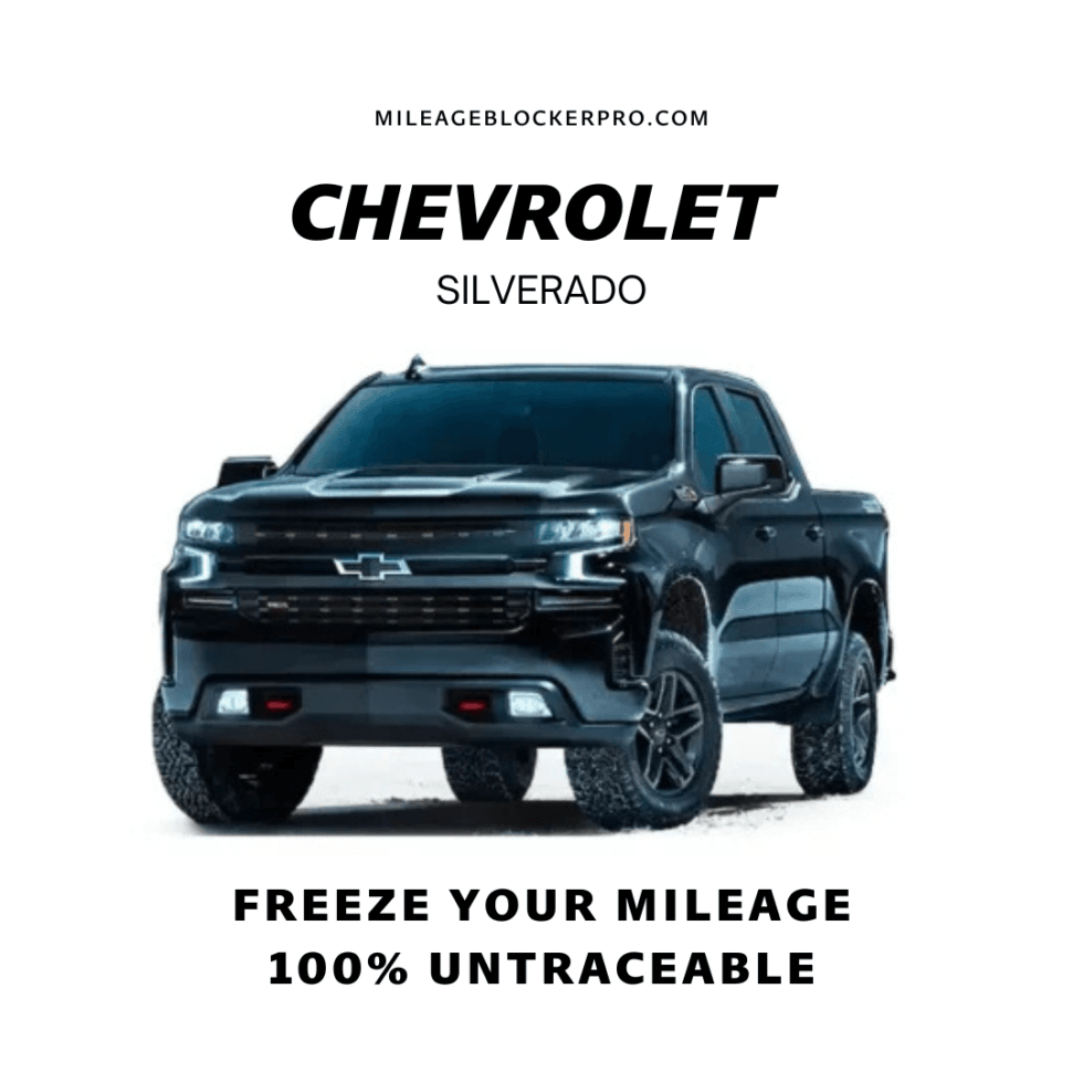 Chevrolet Silverado Mileage Blocker