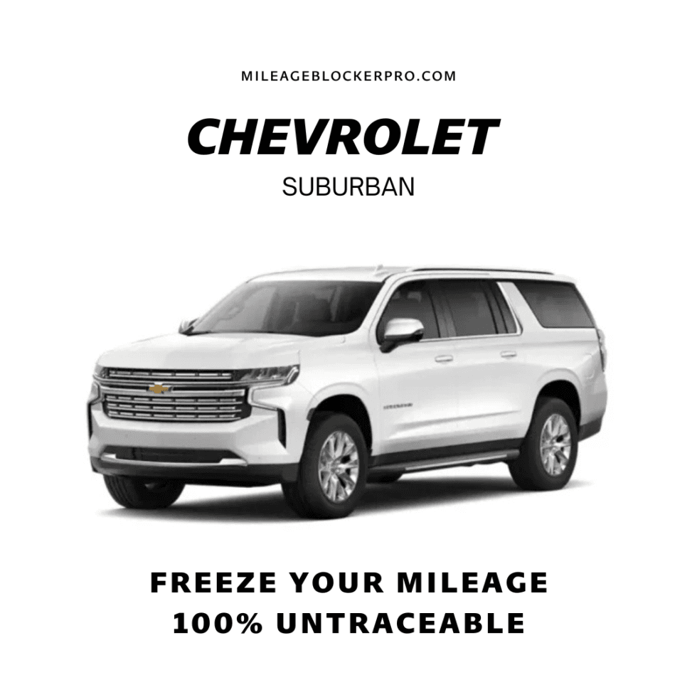 Chevrolet Suburban Mileage Blocker