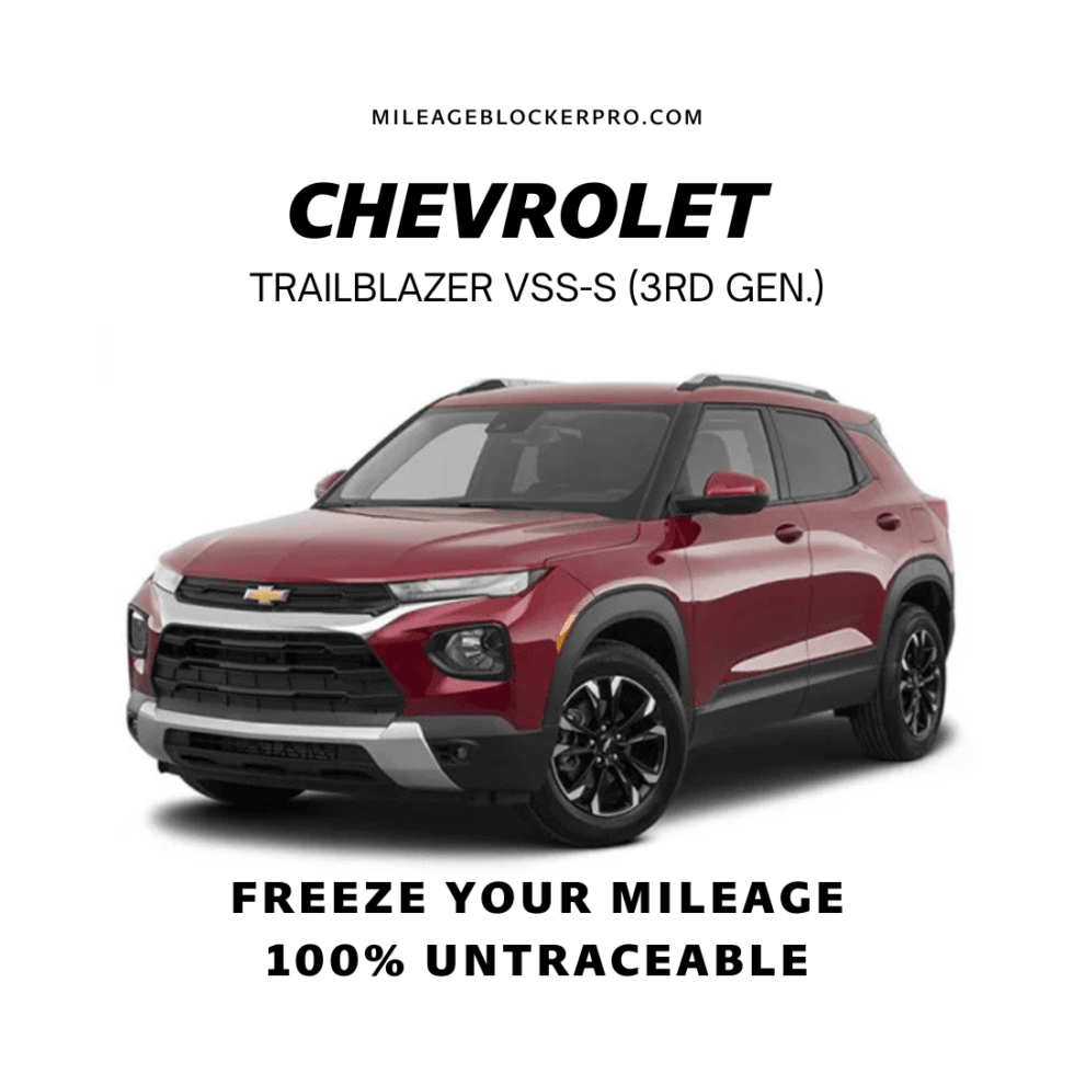 Chevrolet Trailblazer VSS S 3rd Gen Mileage Blocker