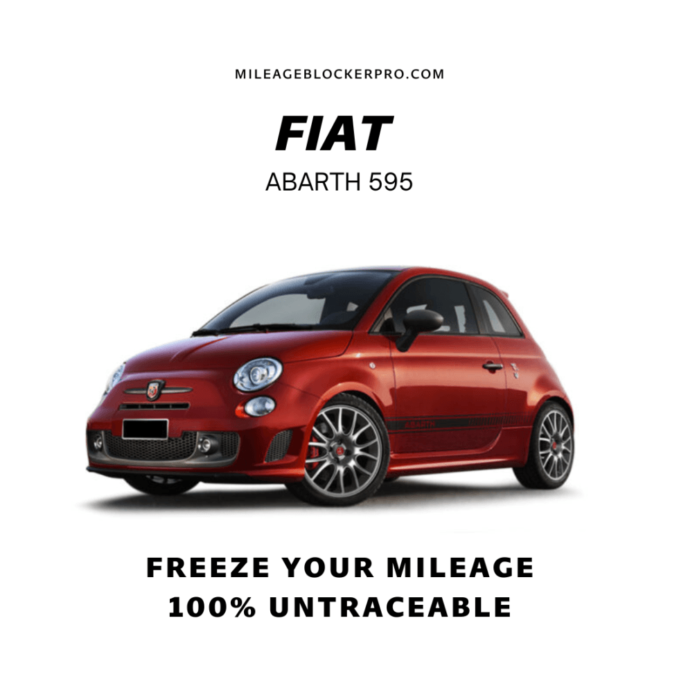 Fiat Abarth 595 Mileage Blocker