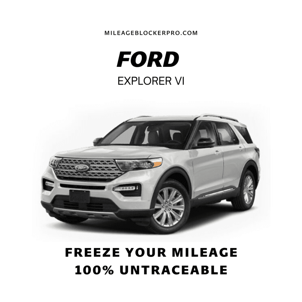 Ford Explorer VI Mileage Blocker