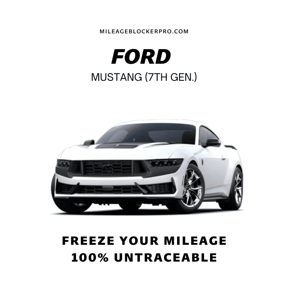 Ford Mustang (7th GEN.) Mileage Blocker