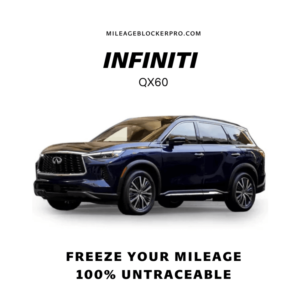 Infiniti QX60 Mileage Blocker