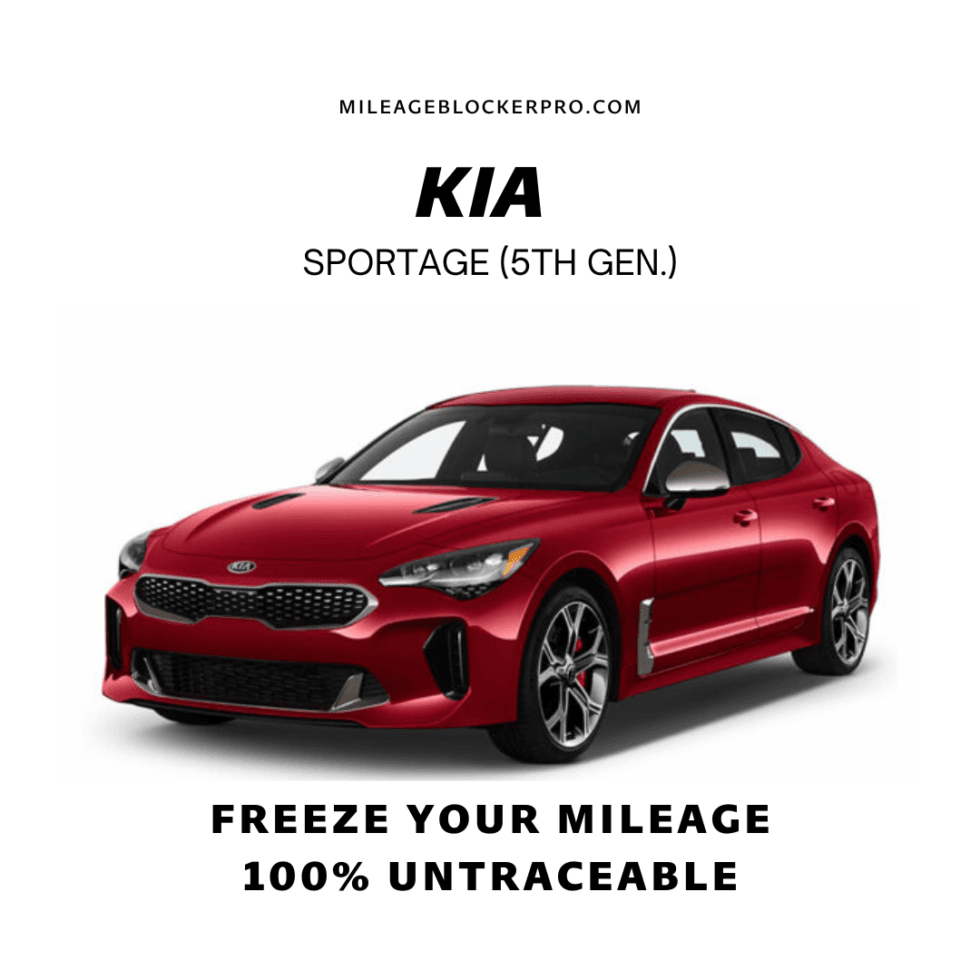 Kia Sportage (5th Gen.) Mileage Blocker