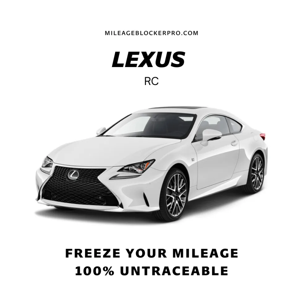 Lexus RC Mileage Blocker Stopper Canbus Filter