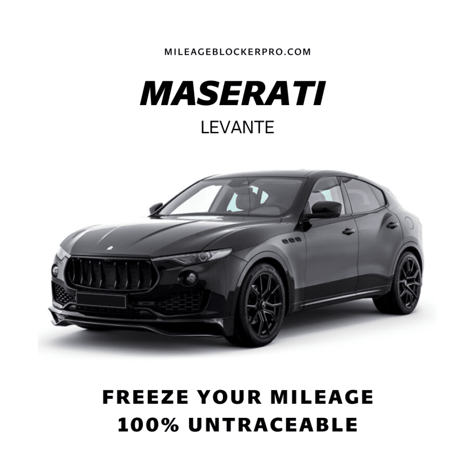 Maserati Levante Mileage Blocker Stopper Canbus Filter