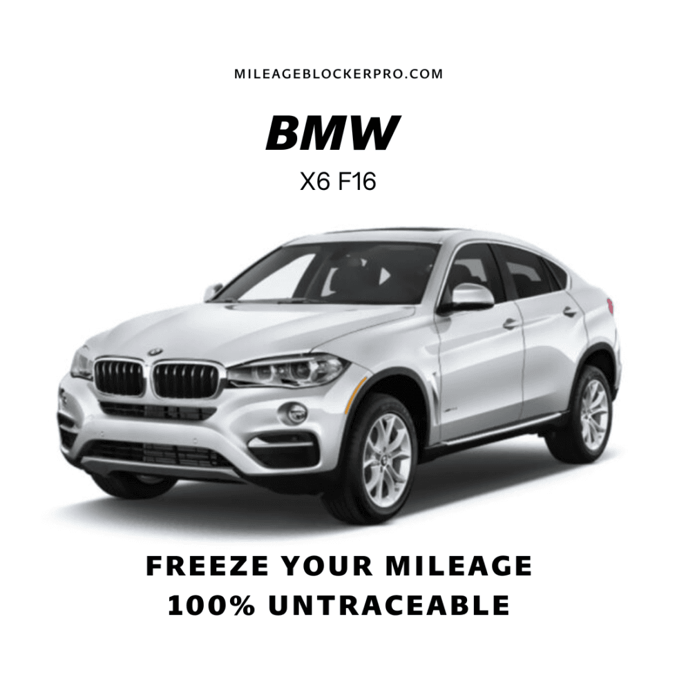 BMW X6 F16 Mileage Blocker