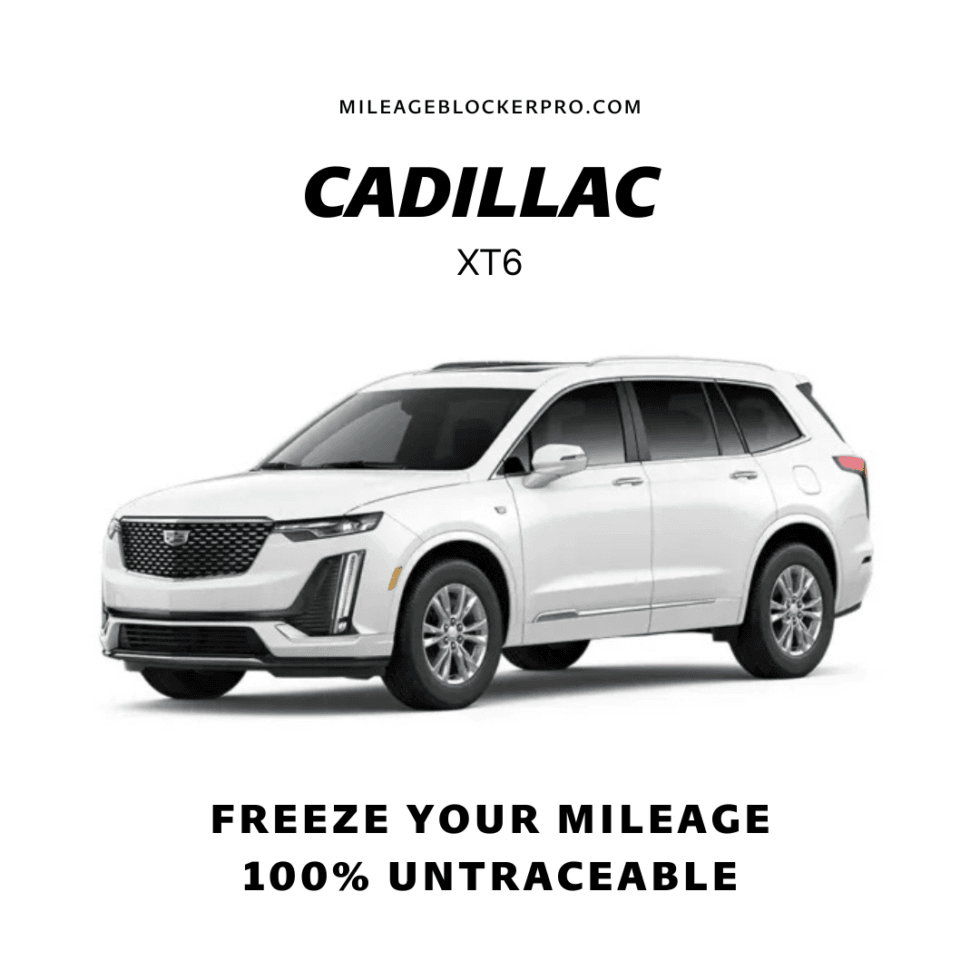 Cadillac XT6 Mileage Blocker