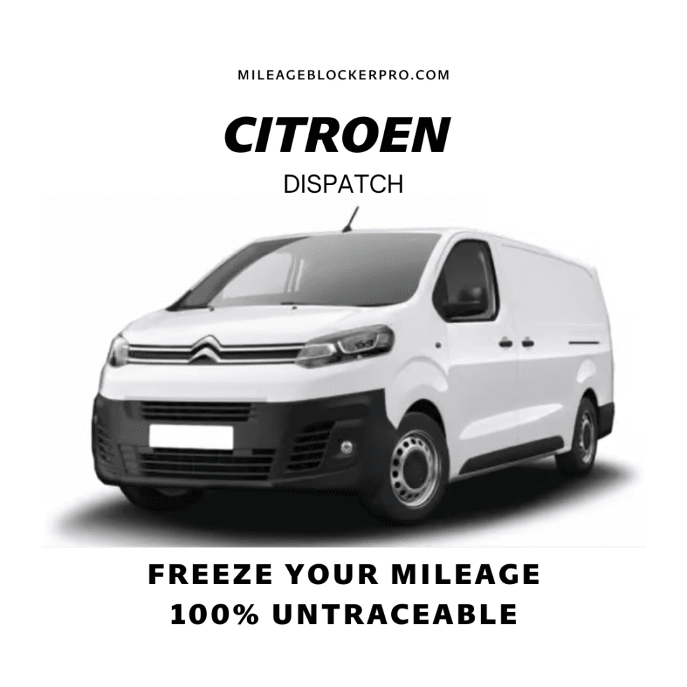 Citroen Dispatch Mileage Blocker