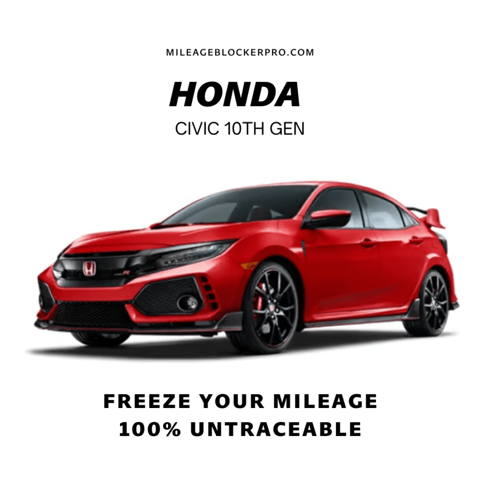 Honda Civic 10th Gen Mileage Blocker